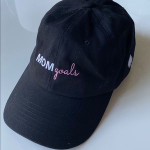Embroidered MOM Goals Hat